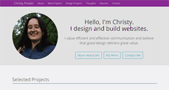 Desktop Screenshot of christypresler.com